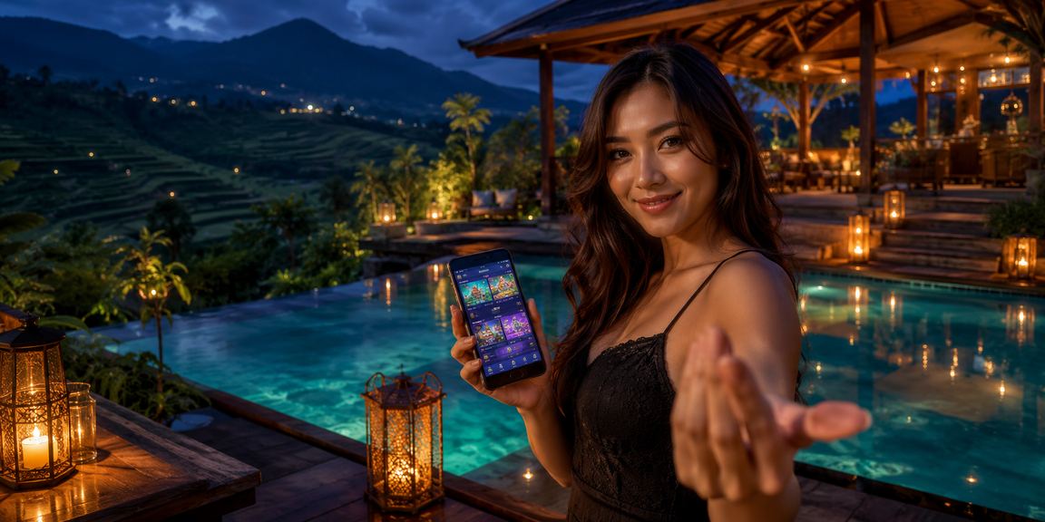 Pengguna mengakses platform mobile casino dengan nyaman dan terkontrol